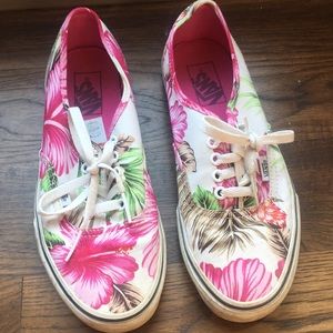 Floral Pattern Vans